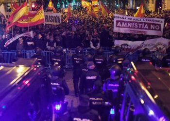 Madrid manifestaciones. Foto AS