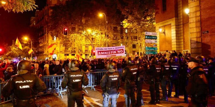 Madrid manifestantes.