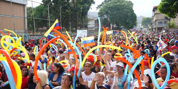 Marcha Esequibo. Foto @venezuelatoda_