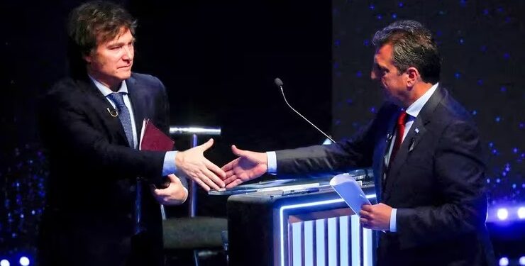 Massa y Milei definirán la presidencia de Argentina el próximo 19 de noviembre.