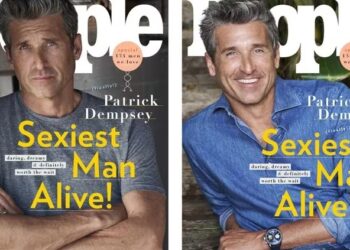 Patrick Dempsey protagonizó dos portadas de People al ser reconocido como "El Hombre Más Sexy Vivo" de 2023 (Créditos: Instagram/People Magazine