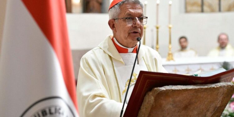 El cardenal de Paraguay, Adalberto Martínez