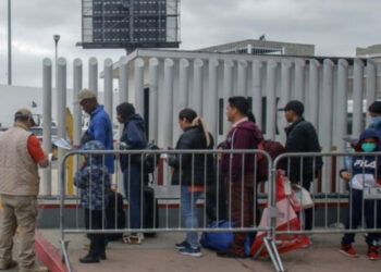 Migrantes solicitud de refugiados en México. Foto agencias.