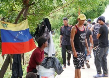 Migrantes venezolanos. Honduras. Foto agencias.