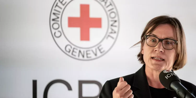 Mirjana Spoljaric, presidenta del Comité Internacional de la Cruz Roja