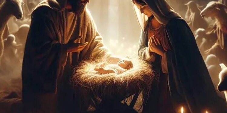Nacimiento de Jesús.