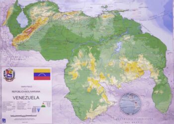 Venezuela, nuevo mapa.