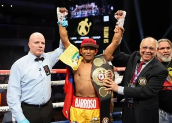 El boxeador venezolano Ismael Barroso