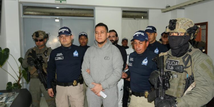 El narco ecuatoriano era uno de los más buscados en su país. FOTO: Policía Judicial, Dijín