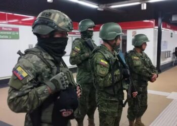 Líderes políticos y gobiernos reaccionan a la crisis de seguridad en EcuadorLa Alcaldía de Quito solicitó al Gobierno Nacional militarizar instalaciones estratégicas de la ciudad a raíz de la situación.(Cortesía: Municipio de Quito)