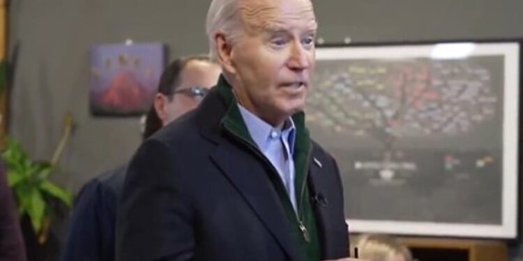 Joe Biden. Foto captura de video.