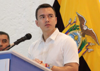 Presidente de Ecuador. Daniel Noboa. Foto agencias.