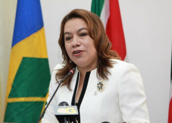 La embajadora de Guyana ante la ONU, Carolyn Rodrigues Birkett,