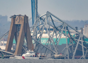 Derrumbe puente en Baltimore. Foto agencias.