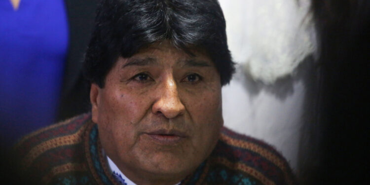 Foto de archivo del expresidente de Bolivia Evo Morales. EFE/Luis Gandarillas