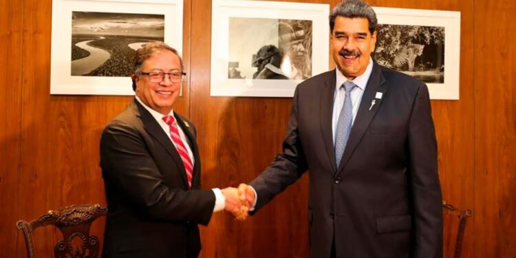 Presidente Gustavo Petro y Nicolás Maduro | Foto: Foto: Leo Queen - Presidencia
