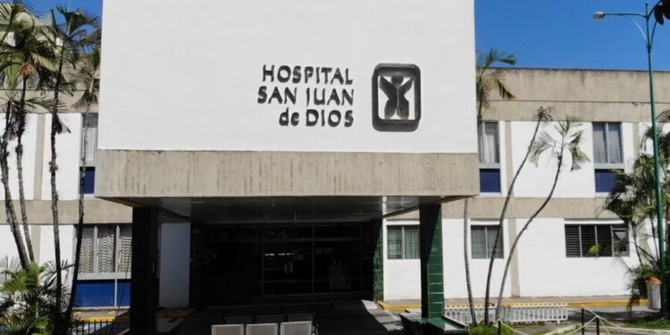 Hospital San Juan de Dios de Caracas.