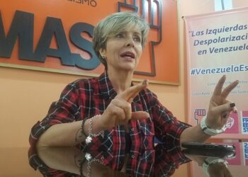 La vicepresidenta del partido Movimiento Al Socialismo (MAS), María Verdeal Durán. Foto de archivo.