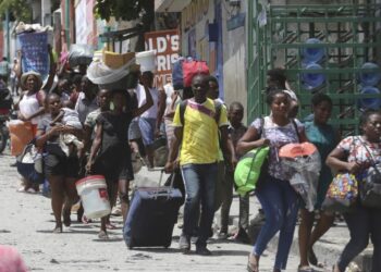 Migrantes Haití. Foto agencias.