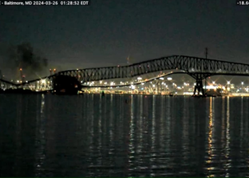 Puente en Baltimore. Foto agencias.