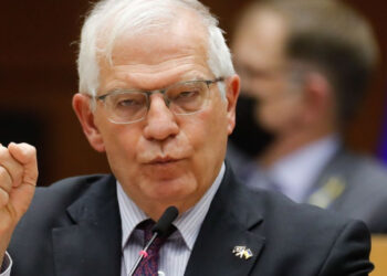 El alto representante de la Unión Europea (UE) para Asuntos Exteriores y Seguridad, Josep Borrell,