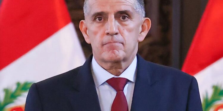 El ministro del Interior de Perú, Víctor Torres. Foto de archivo.