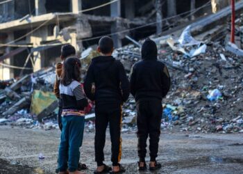 Escombros en Gaza. Foto agencias.