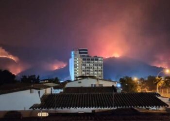 Incendios forestales Venezuela.