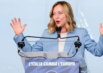 La primera ministra italiana, Giorgia Meloni.