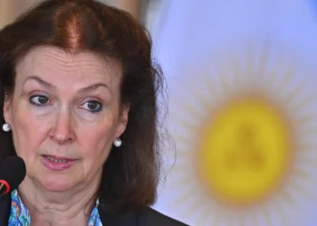 La canciller de Argentina, Diana Mondino.