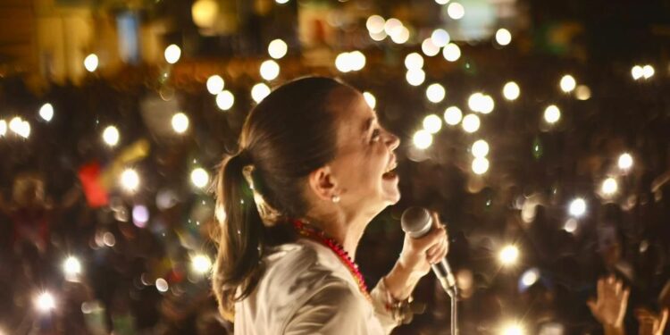 María Corina Machado, Apure. Foto Prensa