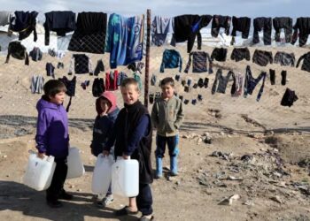 Niños en el campo de al-Hol, Siria (REUTERSGoran Tomasevicarchivo).