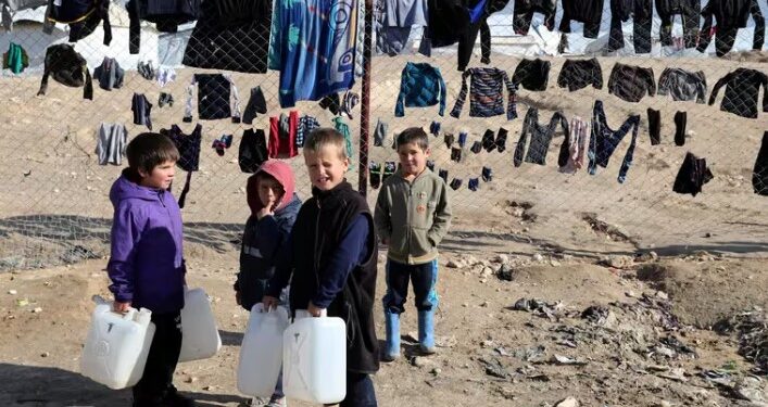 Niños en el campo de al-Hol, Siria (REUTERSGoran Tomasevicarchivo).