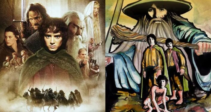 El legendario autor J.R.R. Tolkien, poseedor de los derechos de su obra en ese momento, declinó la propuesta de The Beatles para adaptar El señor de los anillos al cine. (Créditos New Line CinemaSuper Punch)