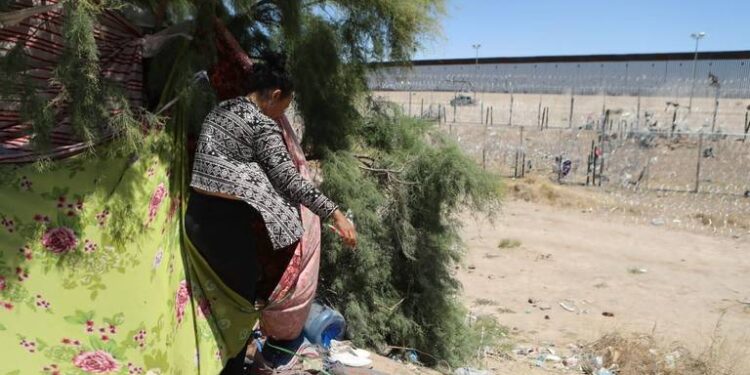 Migrante venezolana.