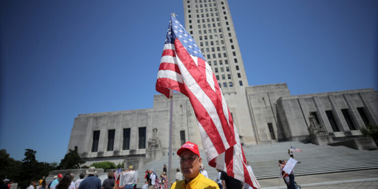 Una manifestación frente al Capitolio del estado de Luisiana. Baton Rouge, EE.UU. / Imagen ilustrativa
Chris Graythen / Gettyimages.ru