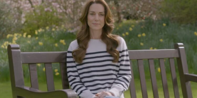 Anuncio de Kate Middleton diciendo que tiene cáncer  Foto BBC