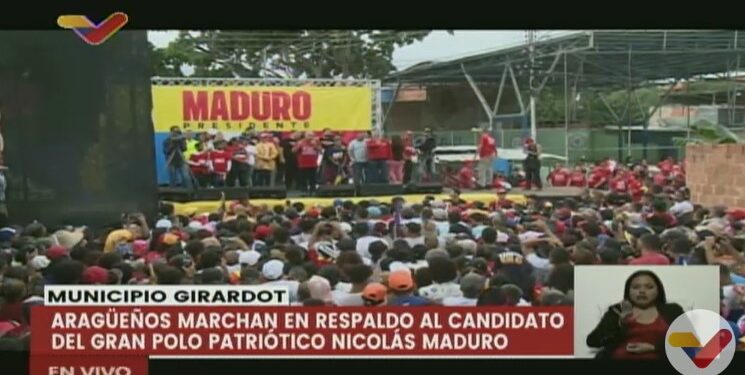 Diosdado Cabello, Aragua. Foto captura de video.