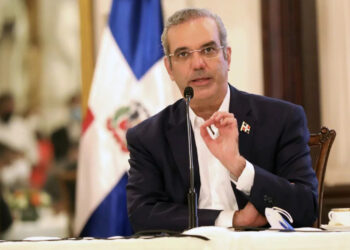 El presidente dominicano, Luis Abinader.