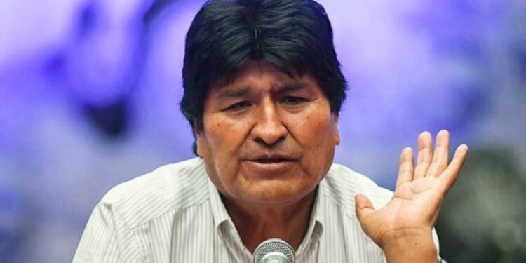 Evo Morales.