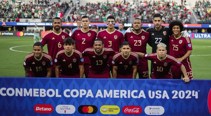 La Vinotinto. Copa América 2024. Foto agencias.