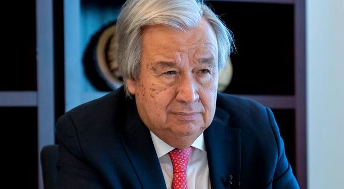 António Guterres.