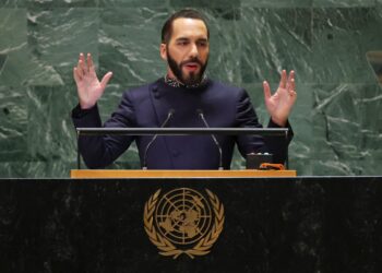 El Salvador's President Nayib Bukele / AFP