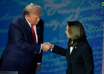 Debate EEUU. Trump-Harris