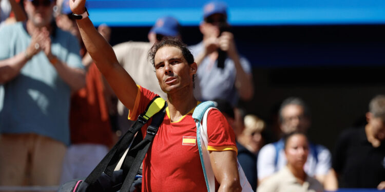 MADRID, 10/10/2024.- Fotografía de archivo (29/07/2024), del tenista Rafael Nadal que anunció este jueves su retirada definitiva del tenis en la final de la Copa Davis que se disputará en Málaga del 19 al 24 de noviembre. EFE/FRANCK ROBICHON