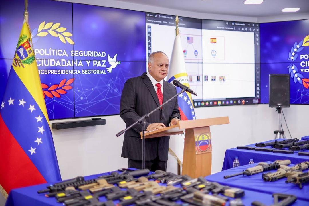 Cabello confirma que aumentó a 19 los extranjeros detenidos en Venezuela por "conspirar" en contra del Gobierno - AlbertoNews - Periodismo sin censura