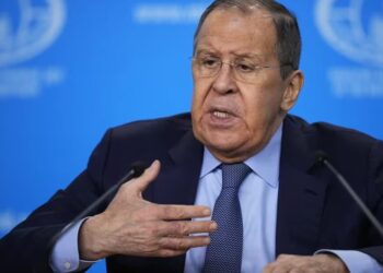 El ministro de Exteriores ruso, Serguéi Lavrov.