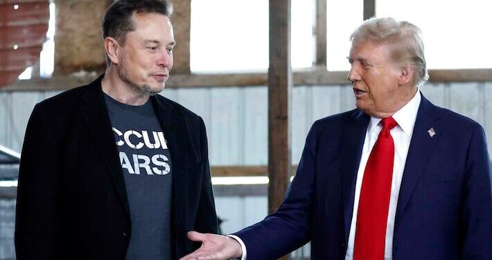 Elon Musk y Donald Trump. Foto agencias.